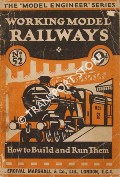 Book cover of Working Model Railways - How to Build and Run Them by DAVIDSON, John